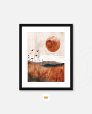 Sunset Meadow Silence