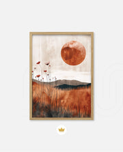 Sunset Meadow Silence