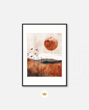 Sunset Meadow Silence