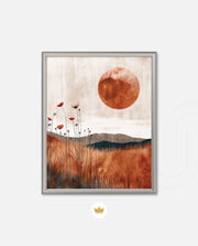 Sunset Meadow Silence