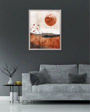 Sunset Meadow Silence