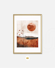 Sunset Meadow Silence