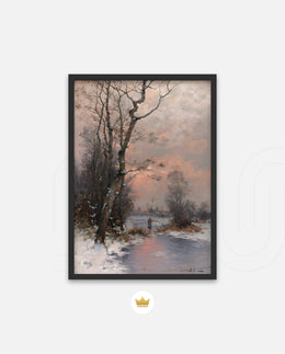 Winter Twilight Path