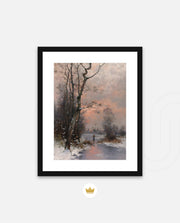 Winter Twilight Path