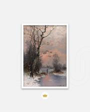 Winter Twilight Path