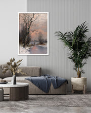 Winter Twilight Path