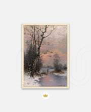 Winter Twilight Path