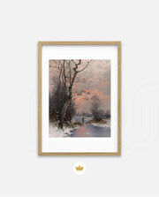 Winter Twilight Path