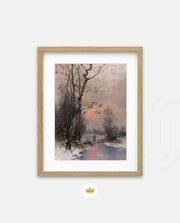 Winter Twilight Path
