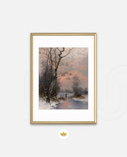 Winter Twilight Path