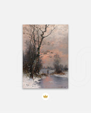 Winter Twilight Path