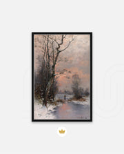Winter Twilight Path