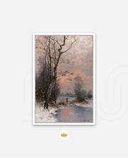 Winter Twilight Path