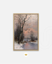 Winter Twilight Path