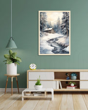 Snowy Cabin Retreat