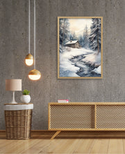 Snowy Cabin Retreat