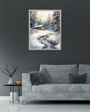Snowy Cabin Retreat