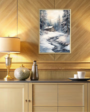Snowy Cabin Retreat