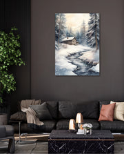 Snowy Cabin Retreat
