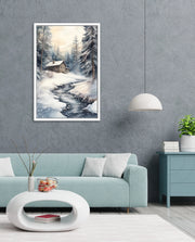 Snowy Cabin Retreat