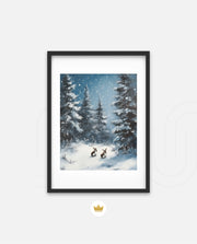 Winter Rabbit Wonderland