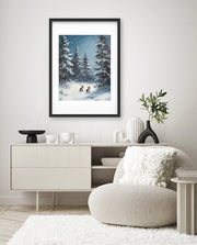 Winter Rabbit Wonderland