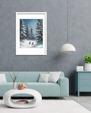 Winter Rabbit Wonderland