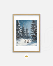 Winter Rabbit Wonderland