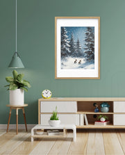 Winter Rabbit Wonderland