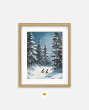 Winter Rabbit Wonderland