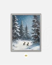 Winter Rabbit Wonderland