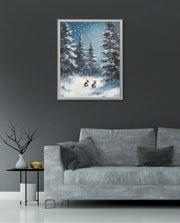 Winter Rabbit Wonderland
