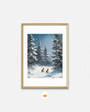 Winter Rabbit Wonderland