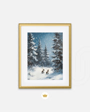 Winter Rabbit Wonderland