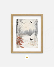 Winter Fox Silence