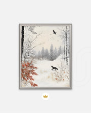 Winter Fox Silence