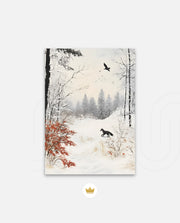 Winter Fox Silence