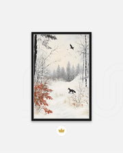 Winter Fox Silence