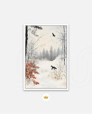Winter Fox Silence