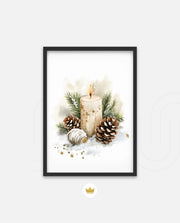 Winter Candle Glow
