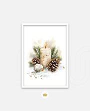 Winter Candle Glow