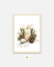 Winter Candle Glow
