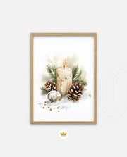 Winter Candle Glow