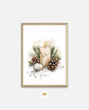 Winter Candle Glow