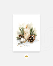 Winter Candle Glow