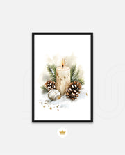 Winter Candle Glow