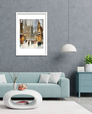 Snowy Cathedral Promenade