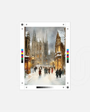Snowy Cathedral Promenade