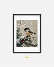 Winter Songbird Charm