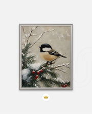 Winter Songbird Charm